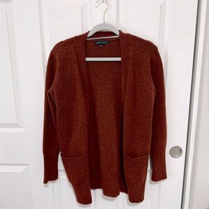 Love Ellie Rust Cardigan Sweater